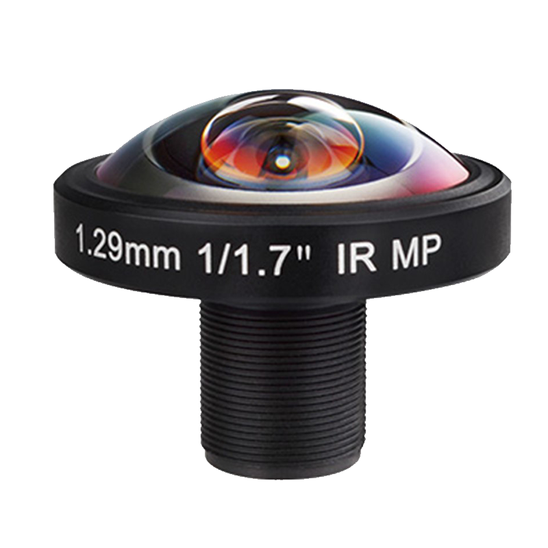 1.29mm 190 HFOV  F/2.4 4K (M12) Fisheye Lens
