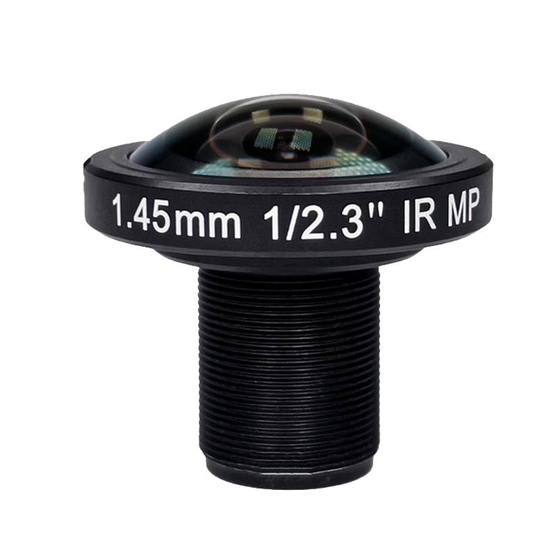 1.45mm 190d HFOV f/2.2 12MP M12 Fisheye Lens